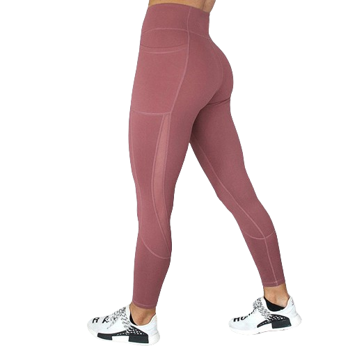 Calça Legging Feminina Fitness Com Bolso Lateral