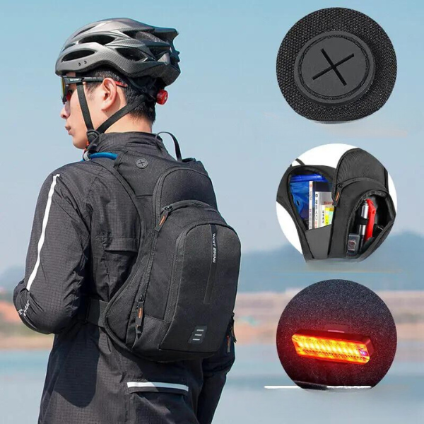 Mochila com Reservatório de Água