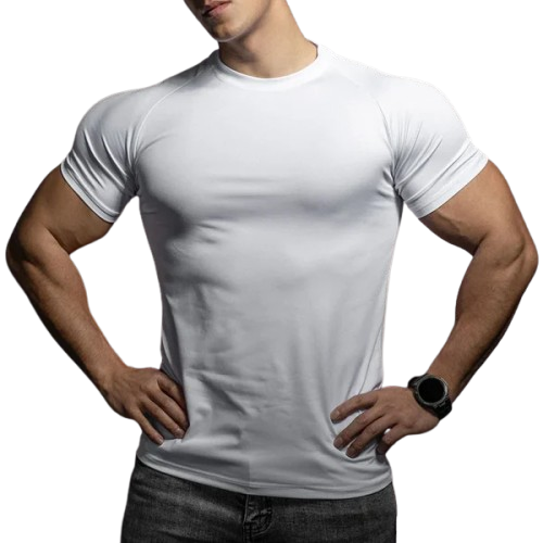 Camiseta Masculina Esportiva de Poliéster