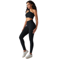 Conjunto Fitness Feminino - Legging Cintura Alta e Top de um ombro