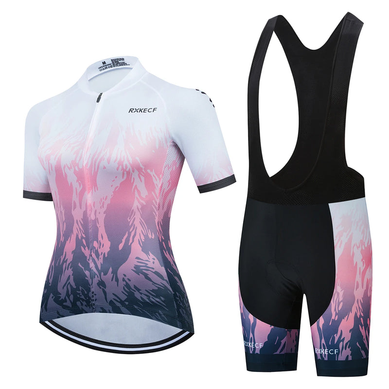 Conjunto Feminino Esportivo para Ciclismo