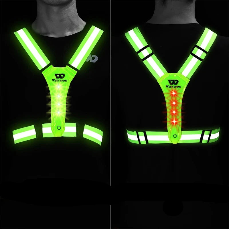 Colete de Segurança Refletivo Para Corridas e Ciclismo