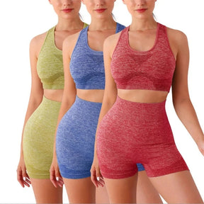 Conjunto de Yoga sem Costura