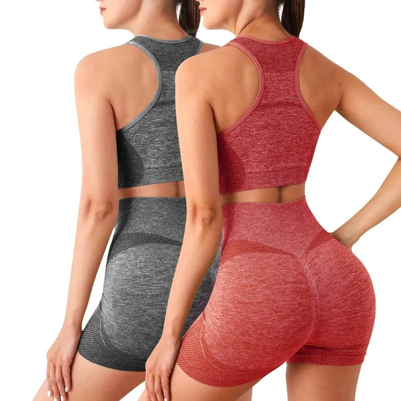 Conjunto de Yoga sem Costura