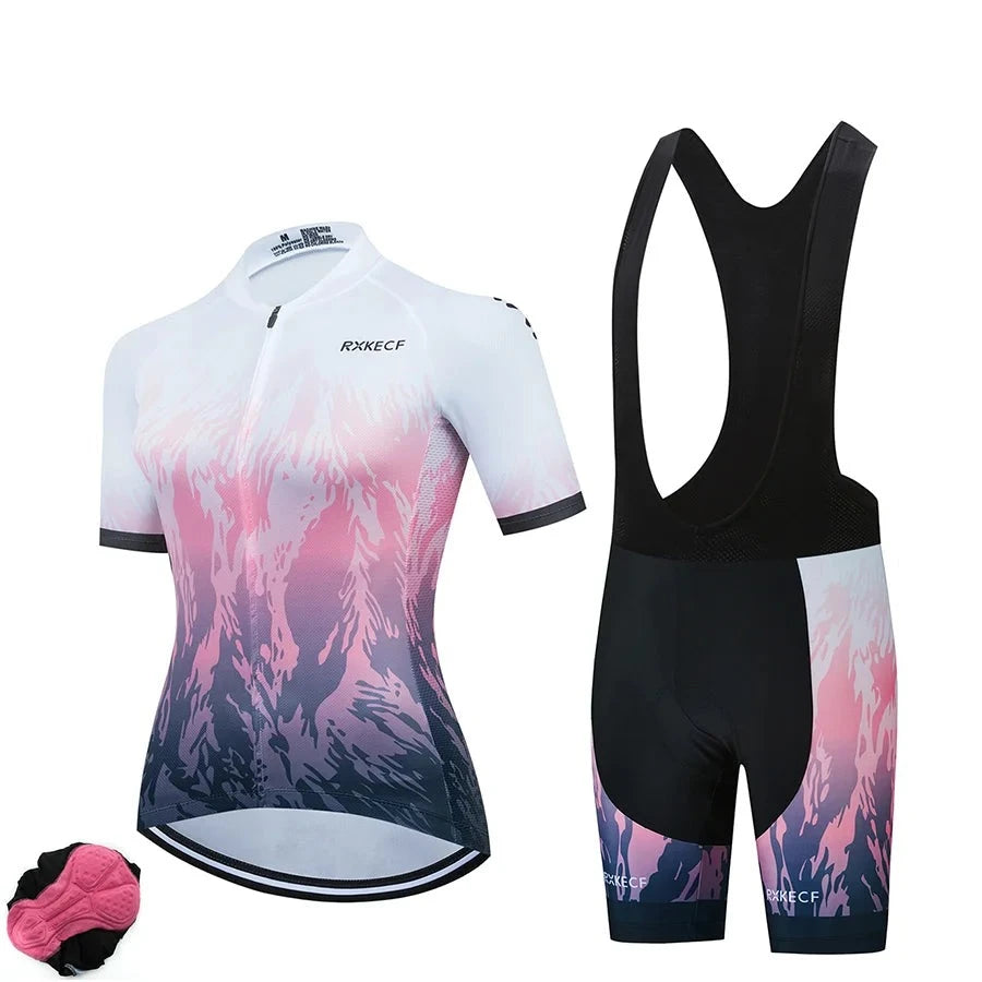 Conjunto Feminino Esportivo para Ciclismo